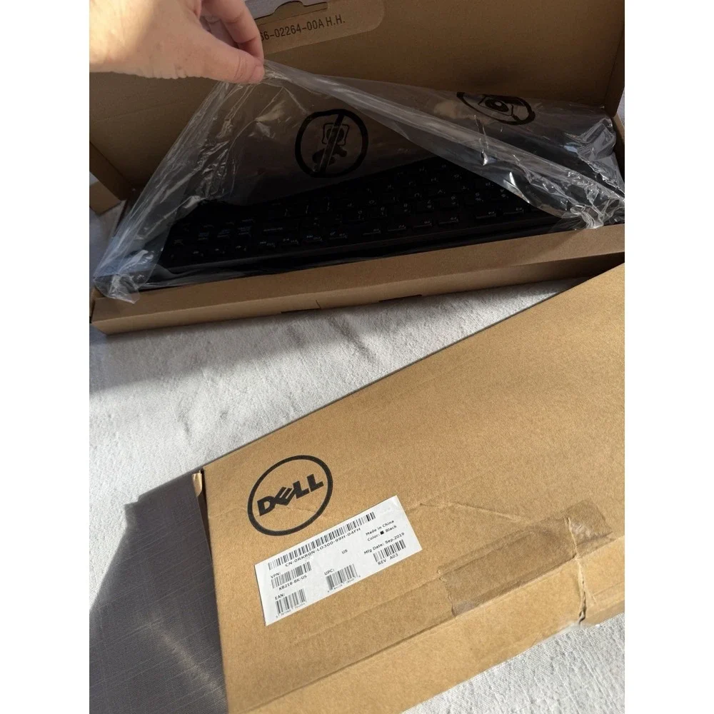 Dell KB216-BK-US USB Wired Keyboard Lot of 3 Full Size NEW